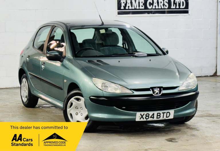 2000 Peugeot 206 1.4 LX 5dr HATCHBACK Petrol Automatic