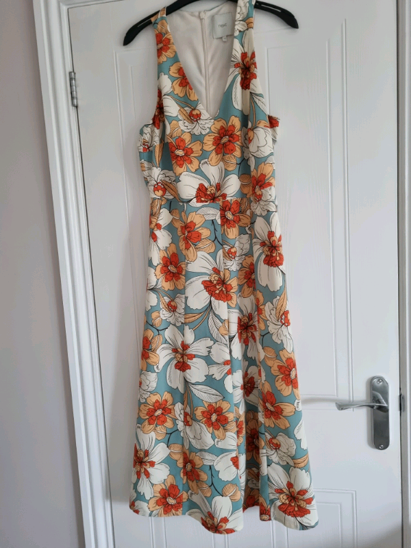 Next Ladies Floral Patterned Sleeveless Jumpsuit