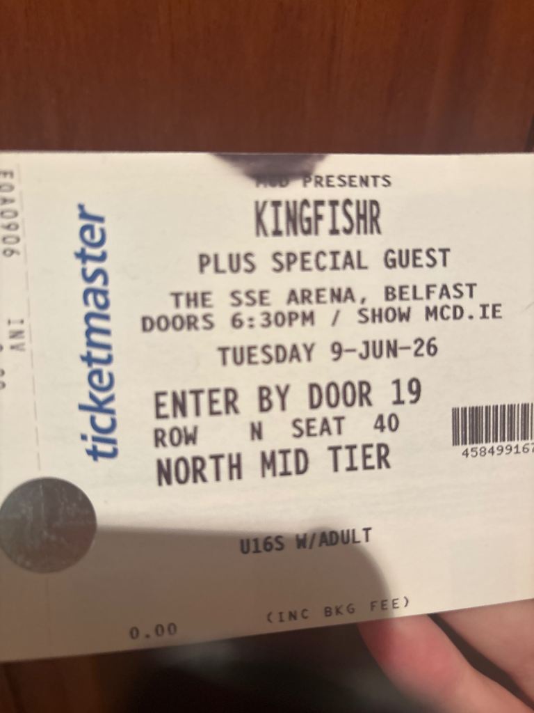 Kingfisher tickets 