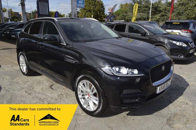 2018 Jaguar F-Pace 2.0d [240] Portfolio 5dr Auto AWD 2018 AUTO SAT NAV EURO 6 ULEZ ESTATE Diesel ...