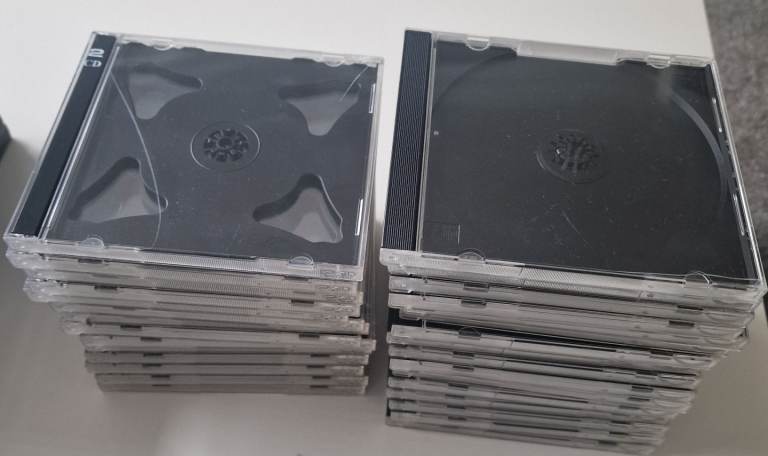 Sindle/Double blank CD cases - FREE