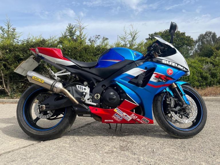 2008 08 SUZUKI GSXR 1000 K7 GSXR1000 SUPERBIKE CLASSIC SPORTS BLUE  WHITE