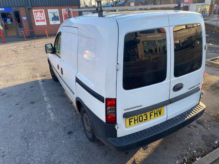 Vauxhall, COMBO, Car Derived Van, 2003, Manual, 1686 (cc)