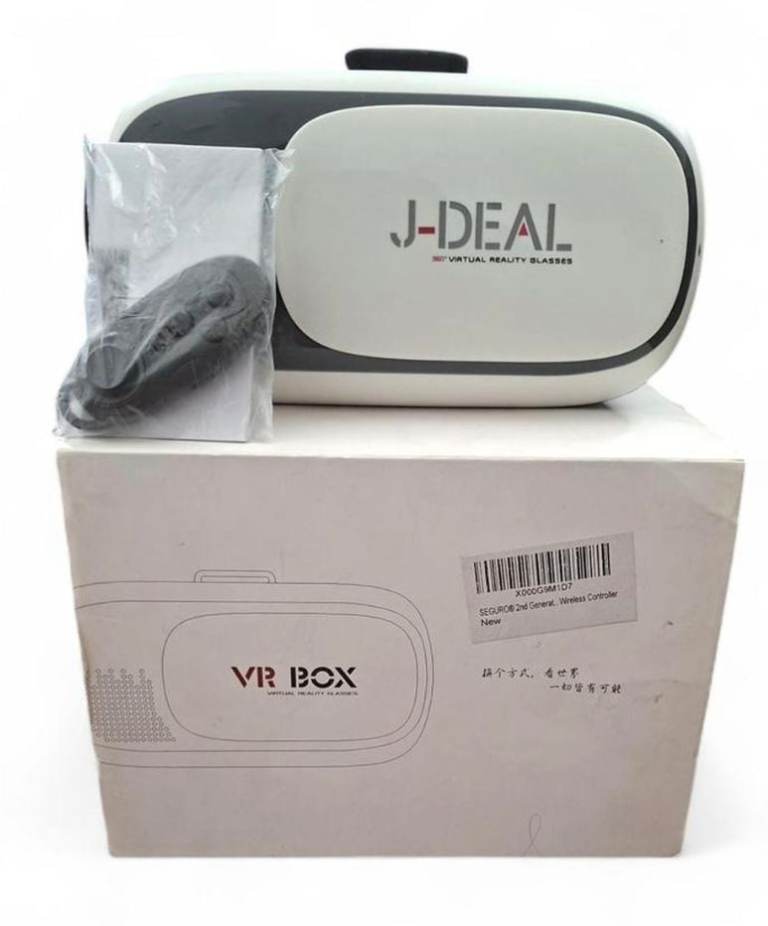 J-DEAL VR BOX Virtual Reality Headset + Controller | Brand New | £20