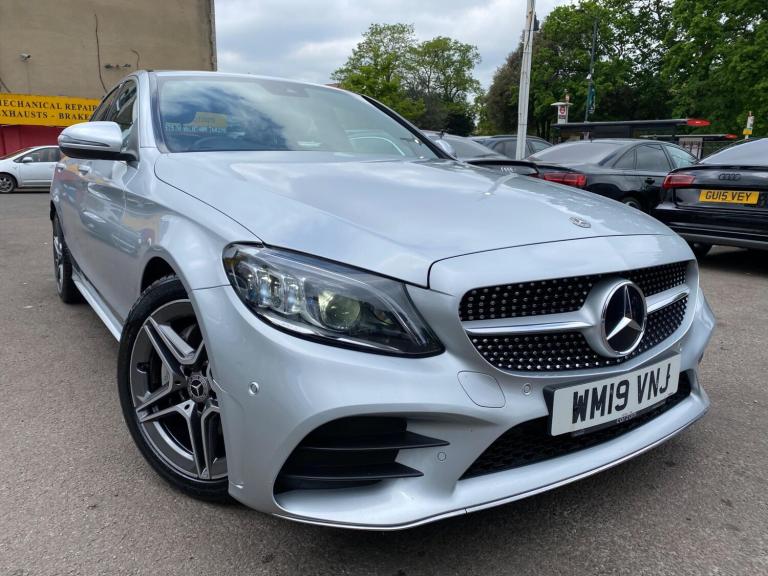 2019 Mercedes-Benz C Class 1.5 C200 MHEV EQ Boost AMG Line (Premium) G-Tronic+ Euro 6 (s/s) 4dr S...