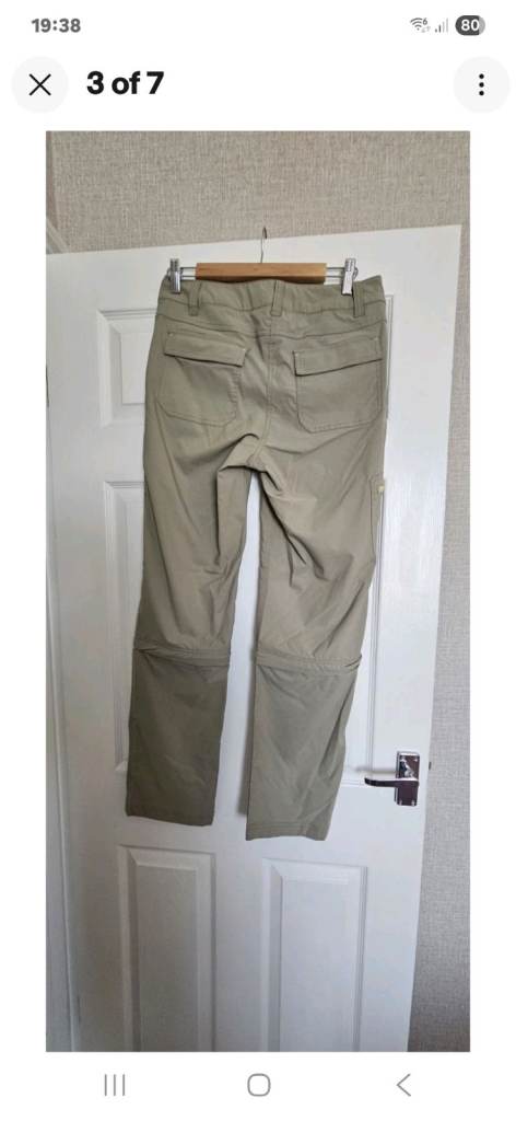Crane Womens Size 12 Cargo Walking/outdoor Trousers