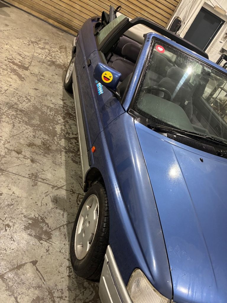 Ford, ESCORT, Convertible, 1993, Manual, 1392 (cc), 2 doors