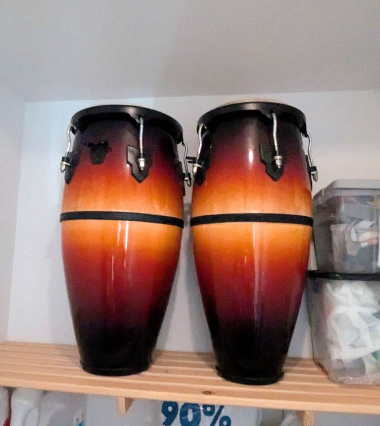 Meinl Conga Drums with Stand