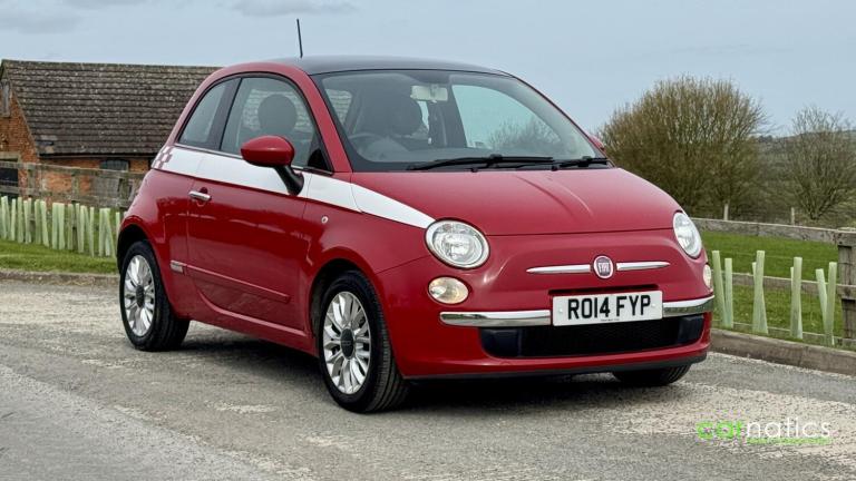 2014 Fiat 500 1.2 Lounge Hatchback 3dr Petrol Manual Euro 6 (s/s) (69 bhp) Hatchback Petrol Manual