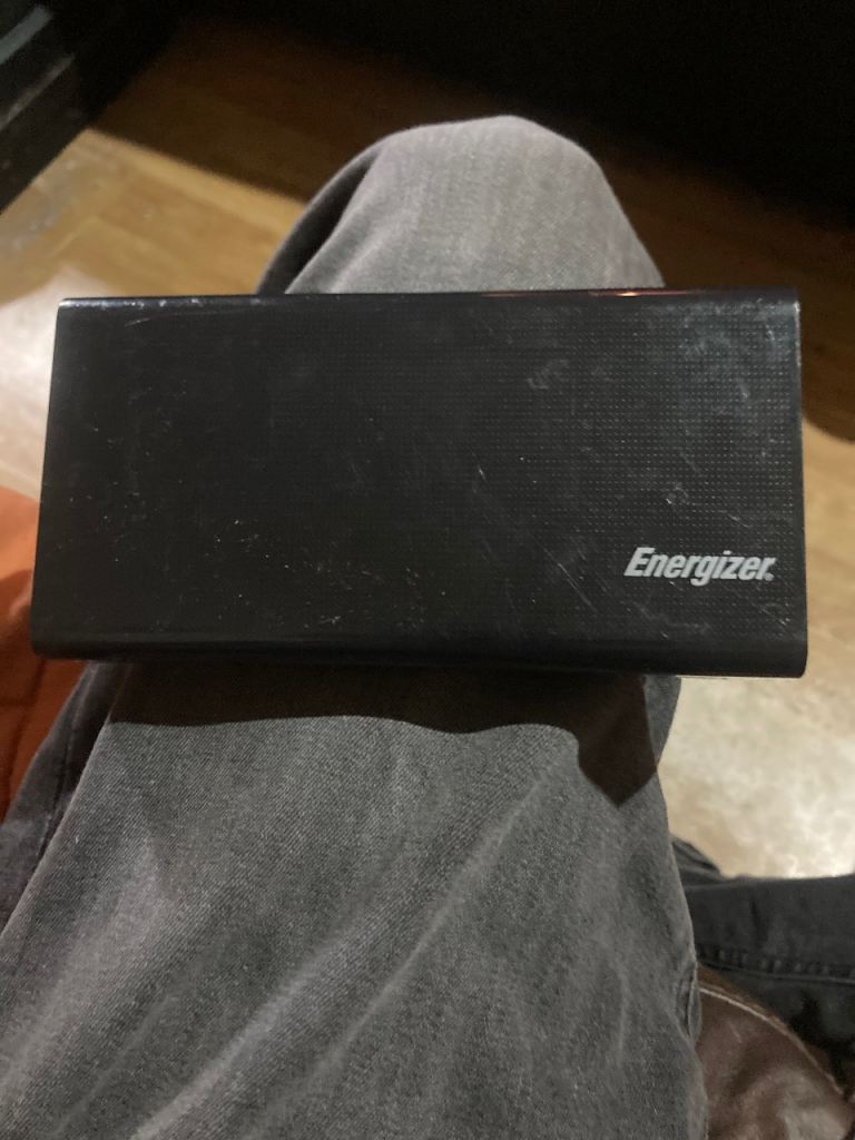 Energizer 20000mah Power Bank - Black, Good Condition