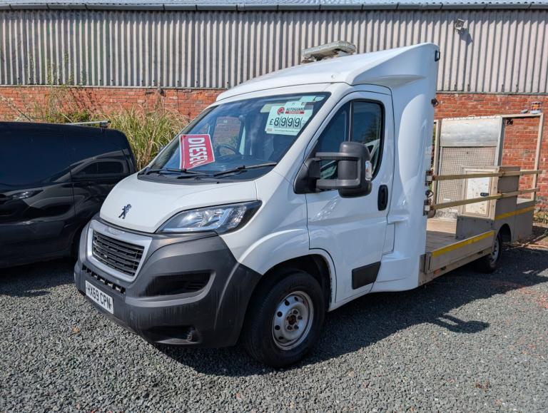 2019 Peugeot Boxer 2.0 BlueHDi LOW PLATFORM CAB  DROP N GO  160ps  HIGHWAYS DROPSIDE Dropside Die...