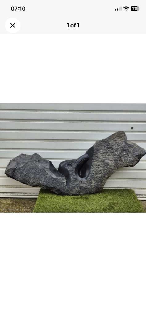 Zimbabwean style Stone Garden sculpture