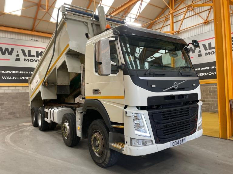 VOLVO FM 370 *EURO 6*, 8X4 ALUMINIUM TIPPER - 2014 - CD14 DAY