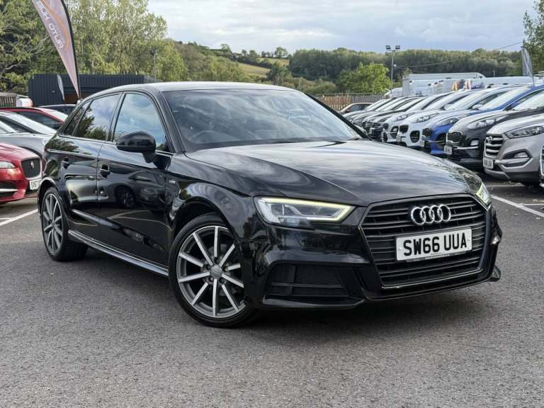 2017 Audi A3 1.4 TFSI CoD Black Edition ULEZ Petrol Manual 5 Door Hatchback Petrol Manual