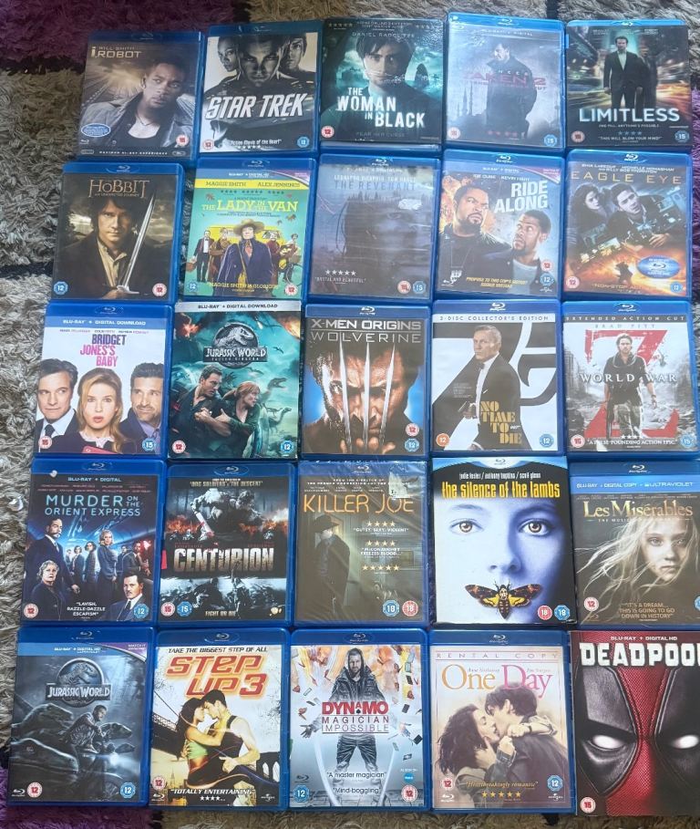 25  Blu-rays. Collection 2