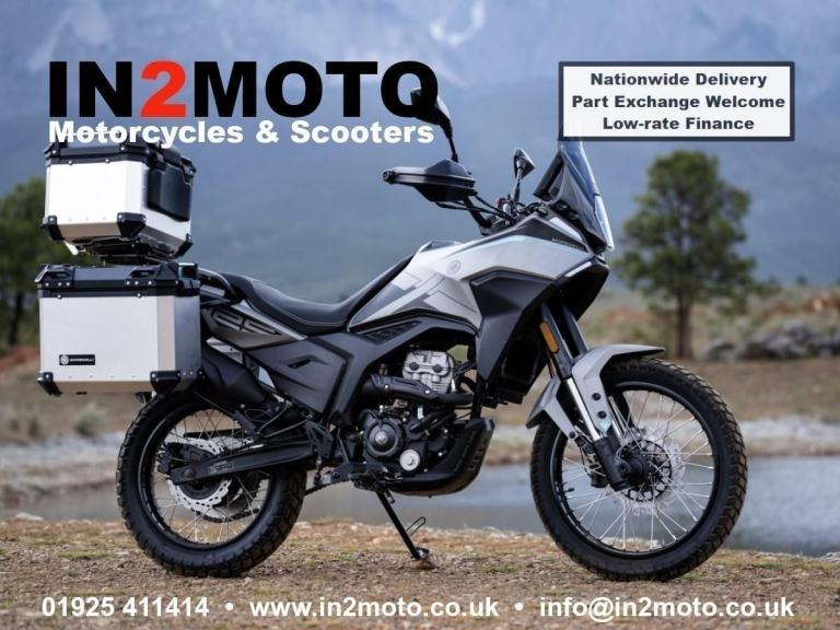Morbidelli T125X 2025 (Luggage + £499)