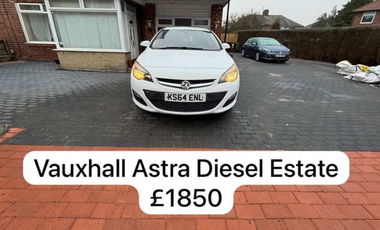 2014 Vauxhall Astra Estate 1.6 CDTi EcoFlex – £20 Tax | Long MOT | Economical Diesel 