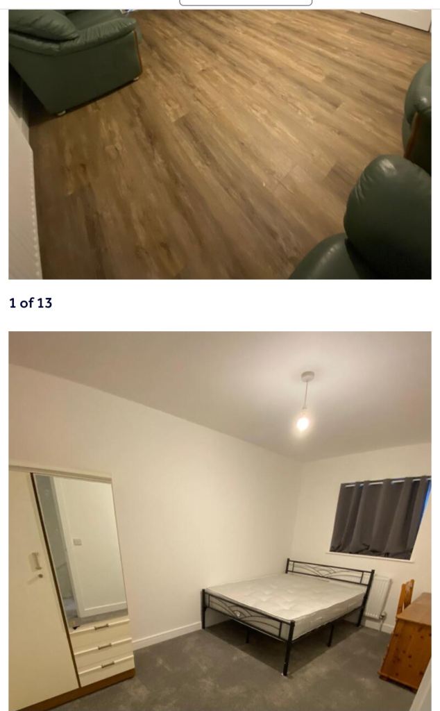 4 bed room town house luton company let supported living r2r serviced accommodation LU49 hmo