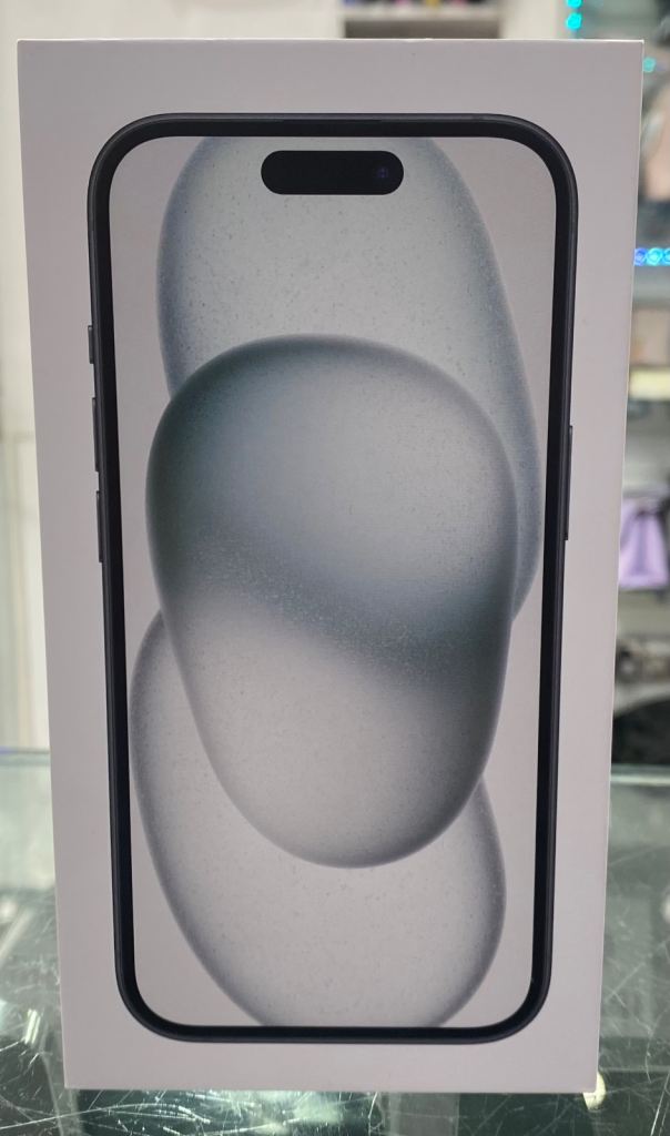 iPhone 15 128GB Black — Brand New, Sealed