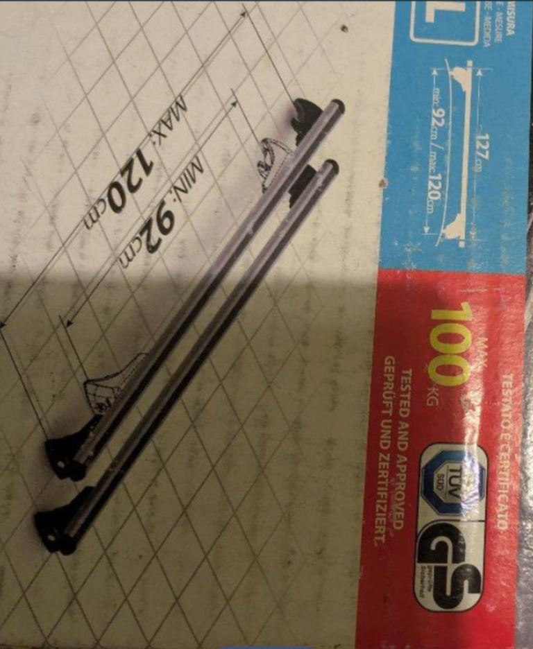 Roof rack came of ford galaxy with flush rails 