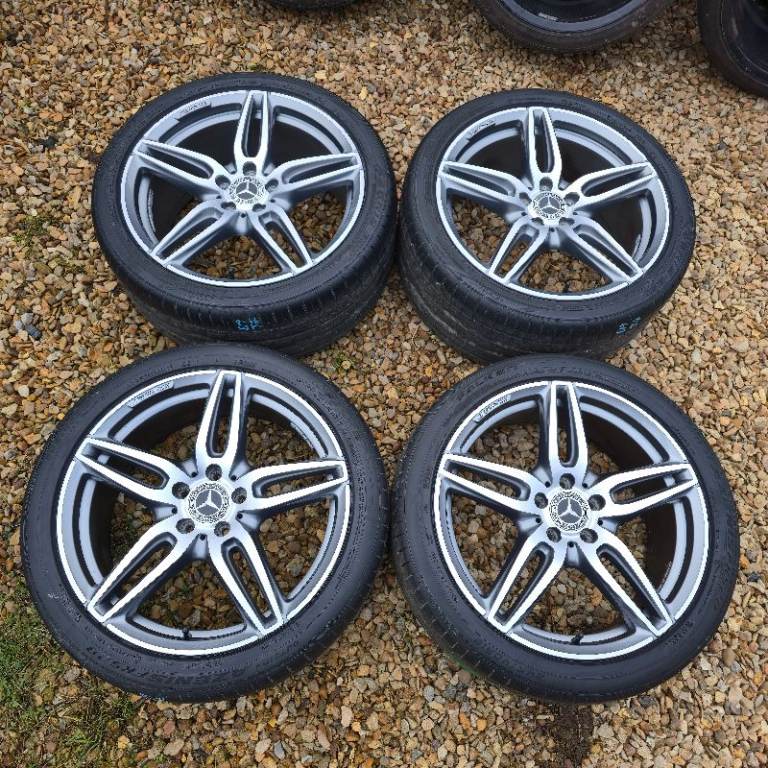 Genuine Mercedes E Class 19" AMG Diamond Turned Alloy Wheels W213