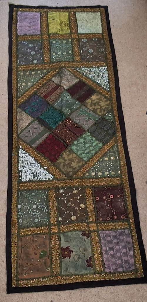 Indian table runner, decoration