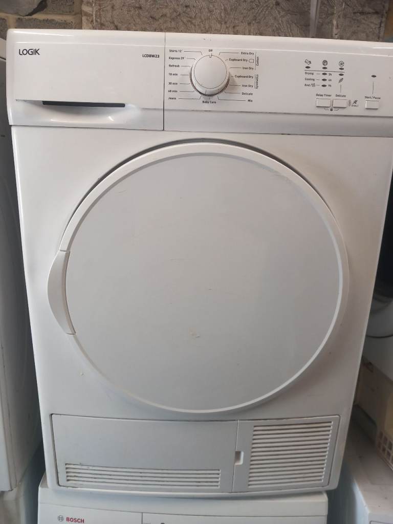 LOGIK Tumble Dryer - White, Good Condition