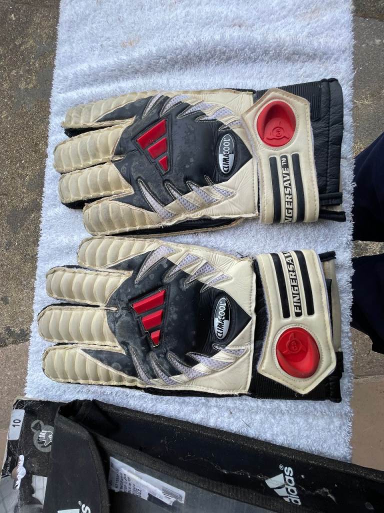 Addidas Leather Goalkeepers Gloves