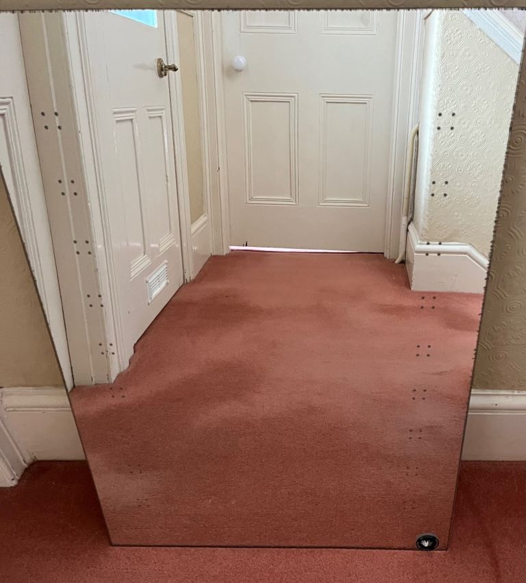Large Bathroom Mirror. (Needs a new Switch)