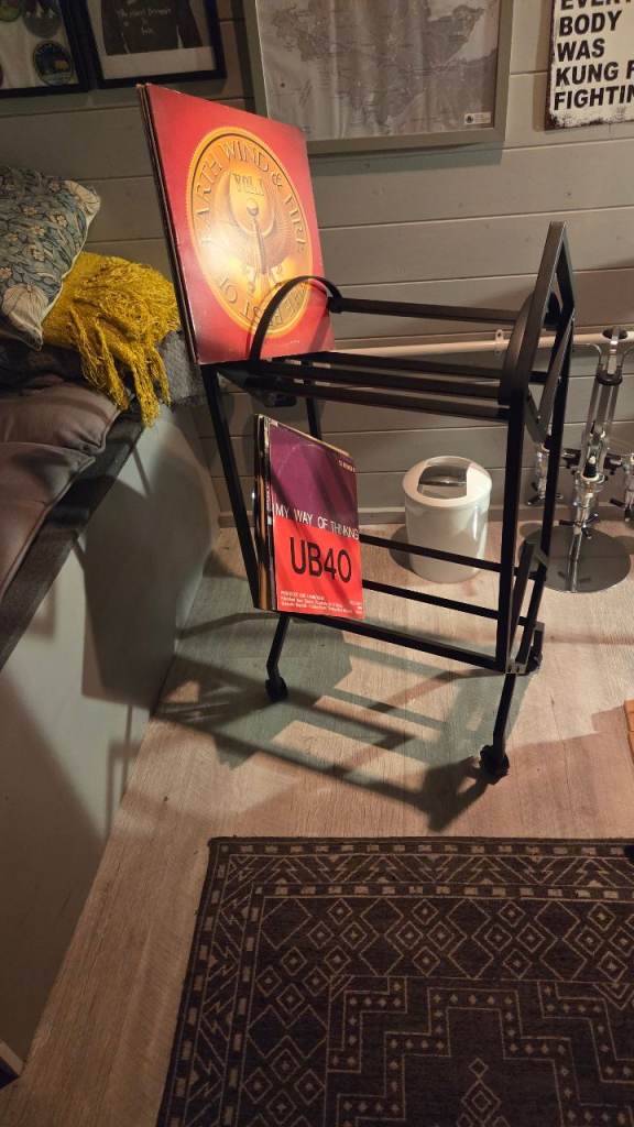 Heavy duty Record storage rack.