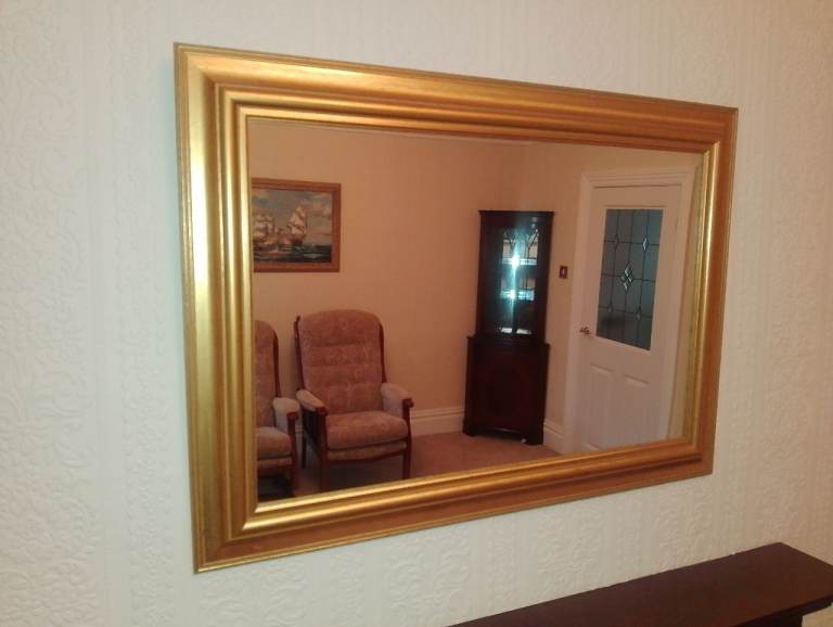 image for Large mirror 91cm X 66cm 