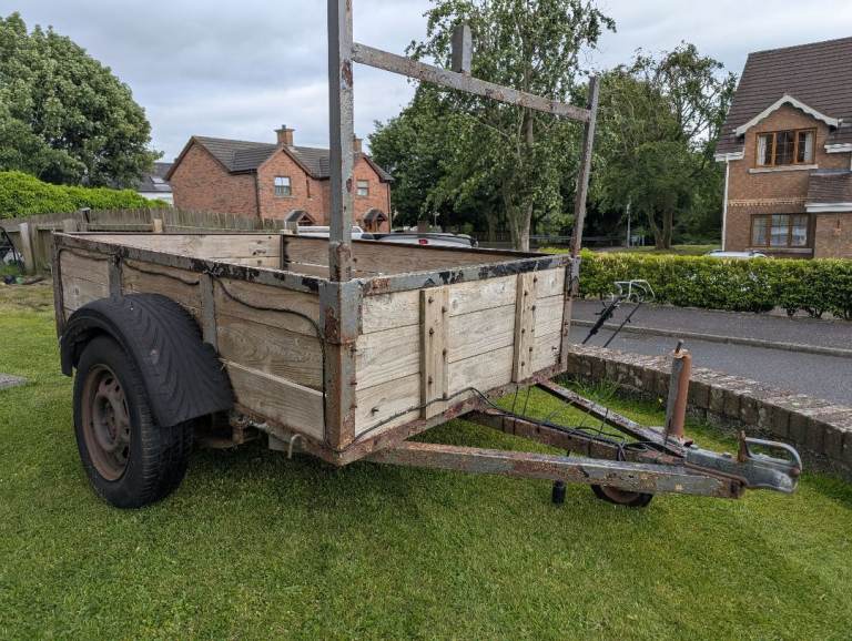 Car trailer (garden, lawnmower)