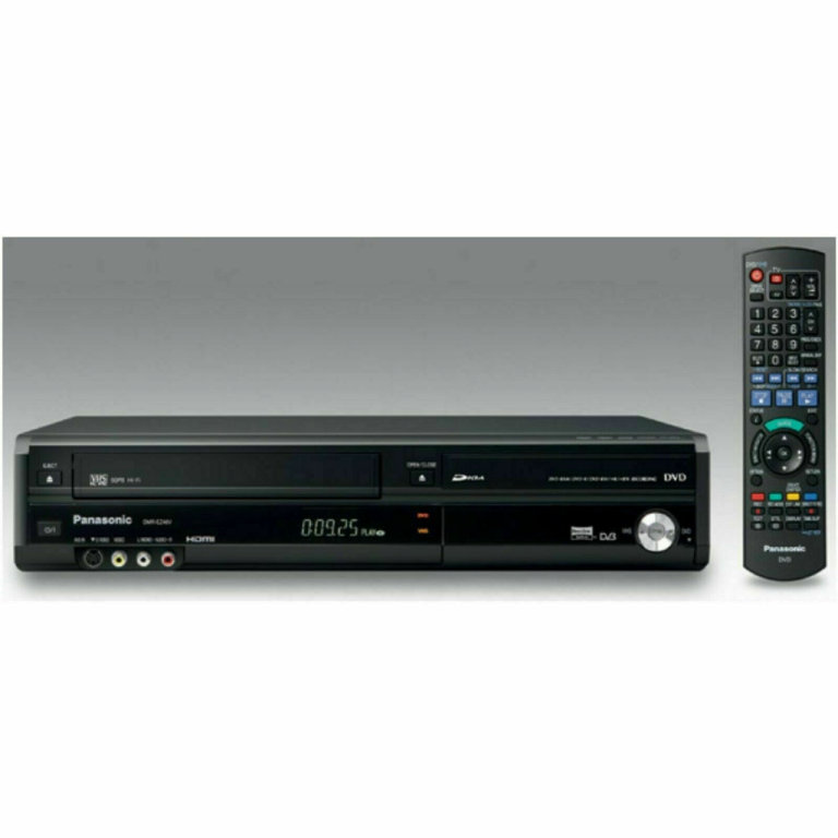 Panasonic DMR-EX99V  DVD  VHS Recorder 250GB HDD Build in - Freeview - Black