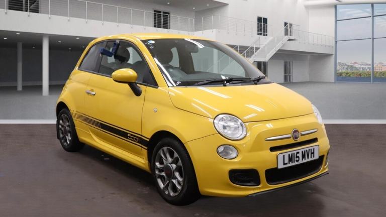 2015 FIAT 500 1.2 500 1.2 69hp S 3Dr YELLOW MANUAL PETROL