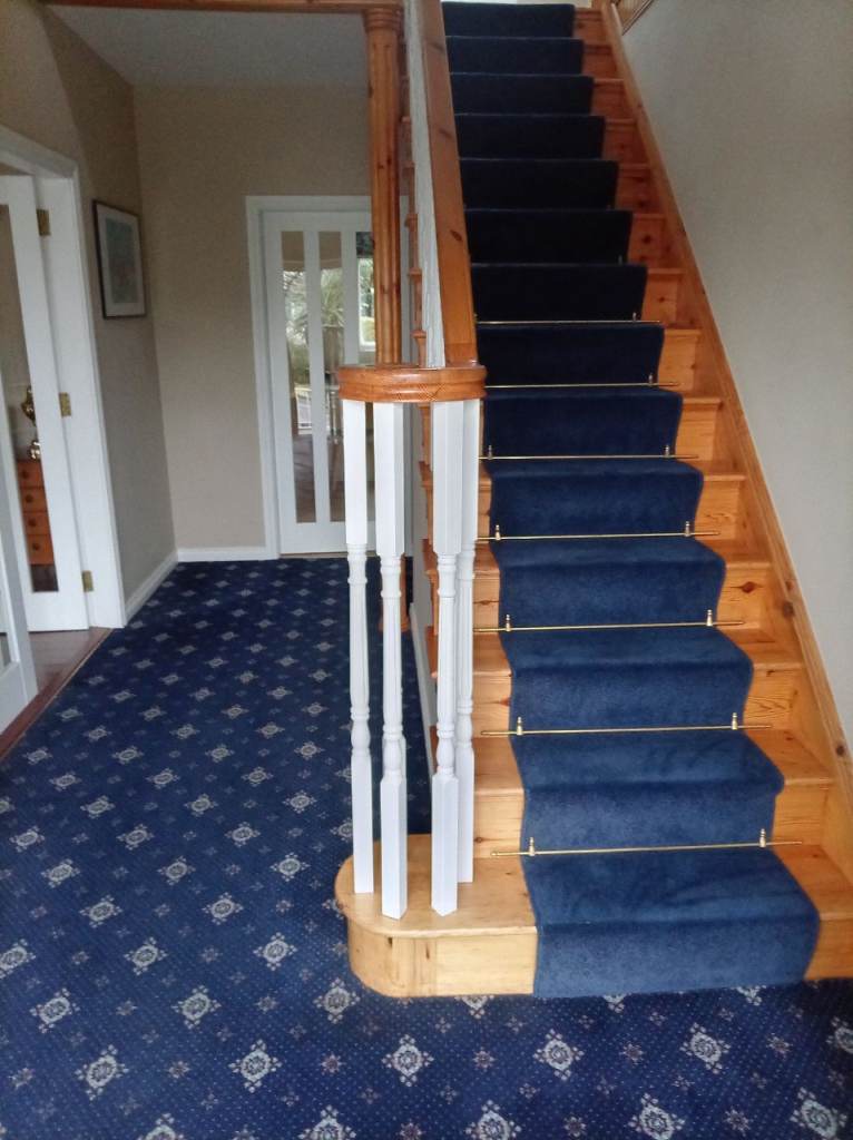 Hall and stair carpet
