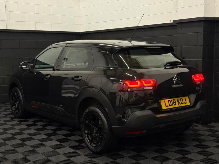 2018 18 CITROEN C4 CACTUS 1.2 FEEL EDITION PURETECH MANUAL EURO 6 BLACK 