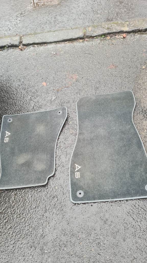 Audi A5 velour mats