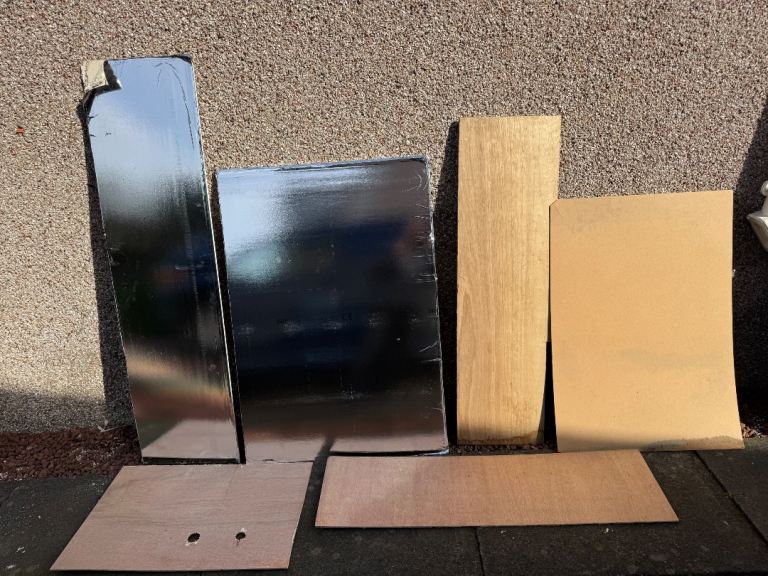 Plywood, plasterboard etc