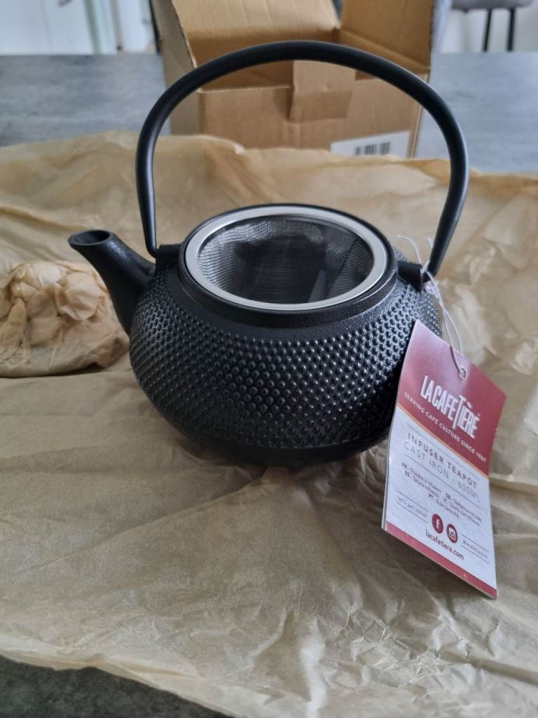 Cast Iron Teapot 