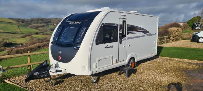 Caravan Swift accord 510 Caravan 2024 4 Berth Fixed Bed.