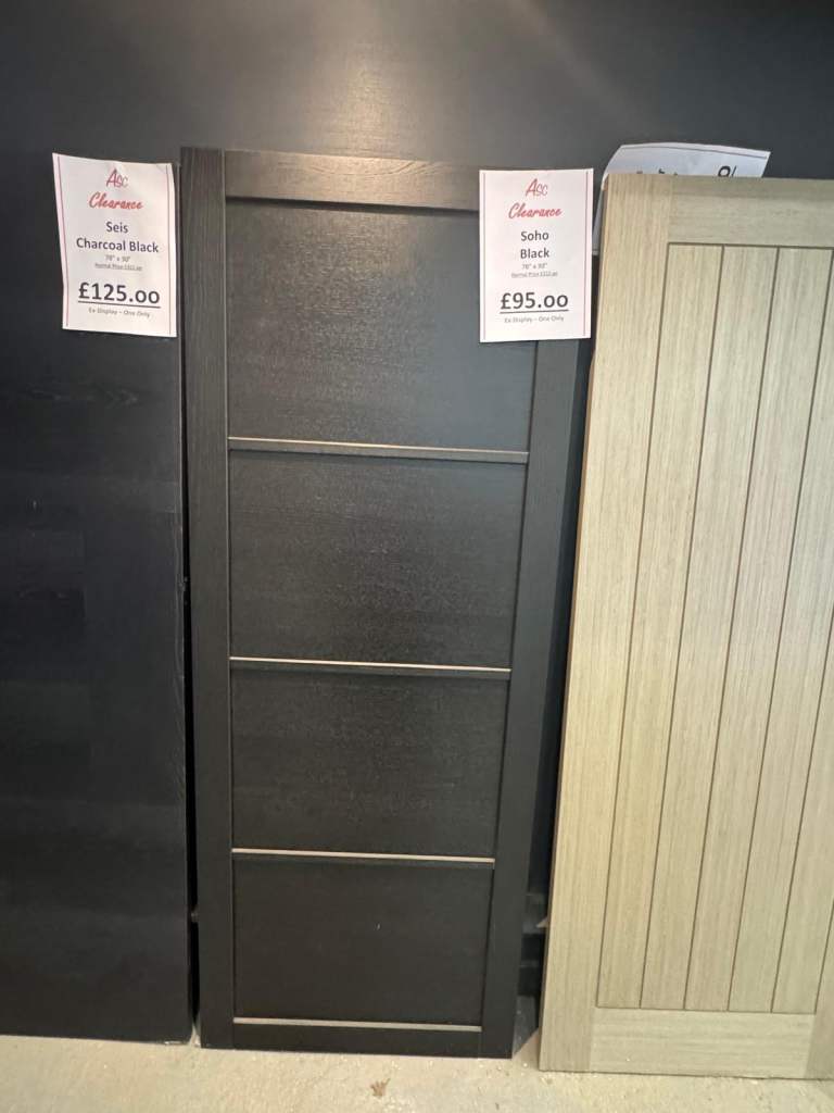 Black Soho internal door