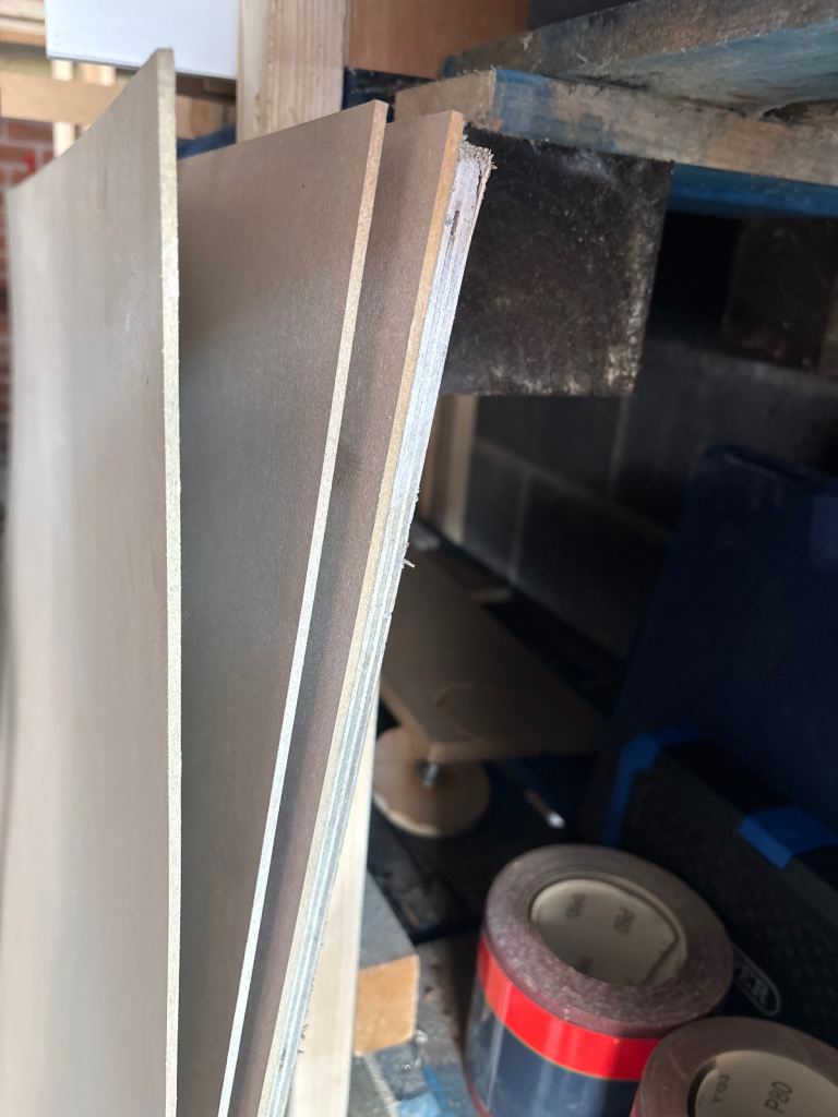 3mm MDF (x4 sheets for £15)