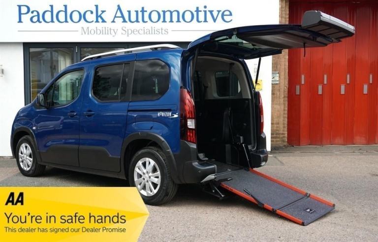 Peugeot Rifter BLUEHDI ALLURE, Disabled, Wheelchair Accessible Vehicle, WAV.