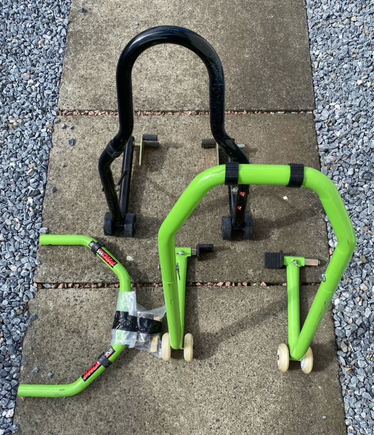 Motorcycle Wheel Stand Lift Support Frames 