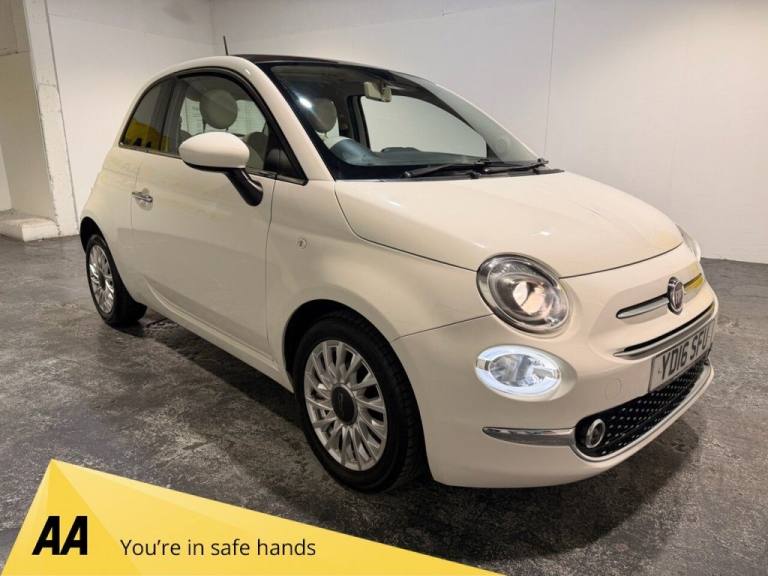 2016 16 FIAT 500 1.2 LOUNGE HATCHBACK 3DR PETROL MANUAL EURO 6 (S/S) (69 BHP) AI
