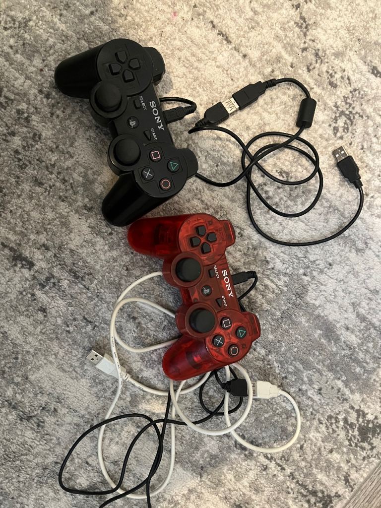 Two Sony Controllers