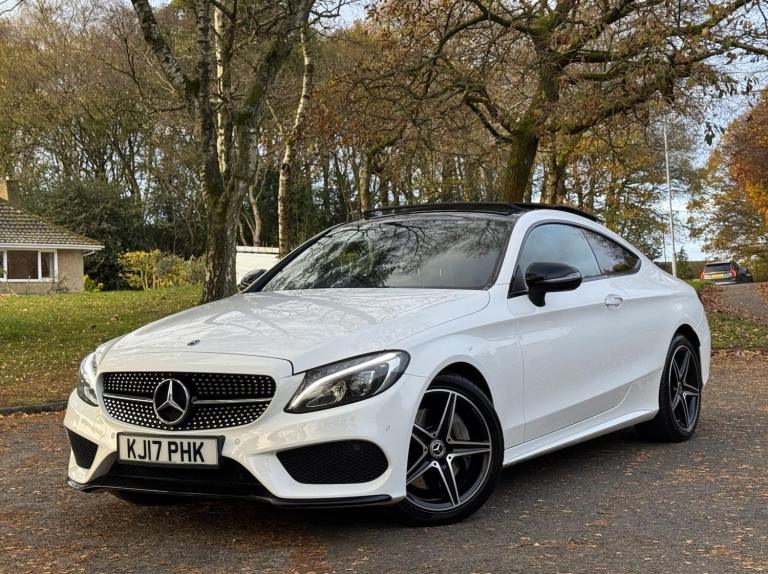 2017 Mercedes-Benz C Class 2.1 C250d AMG Line (Premium Plus) Coupe 2dr Diesel G-Tronic+ Euro 6 (s...