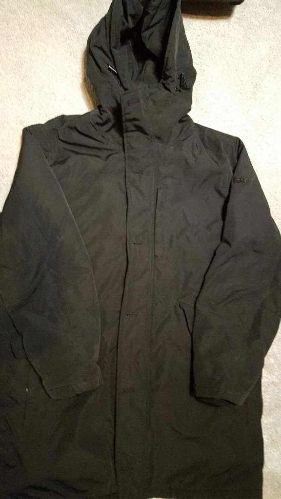 Ladies Black Michael Kors Hooded Coat (Size XL) Excellent Condition