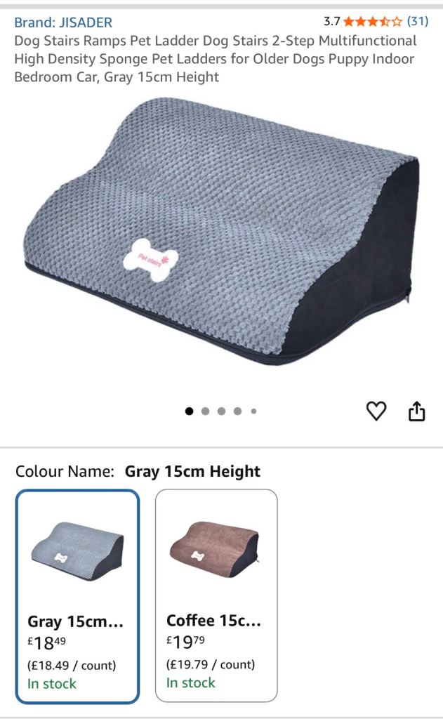 Stair Ramp for dogs (several available)
