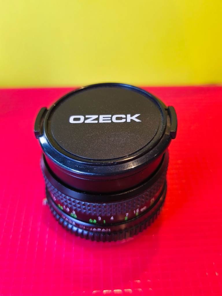 Super Ozek 2 28mm Wide Angle Macro Lens F1.28 for Olympus OM Cameras VGC.